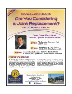 Joint Replacement with Dr. Ham